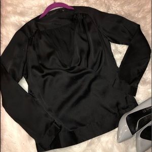 Guess Polyester satin style cross body blouse